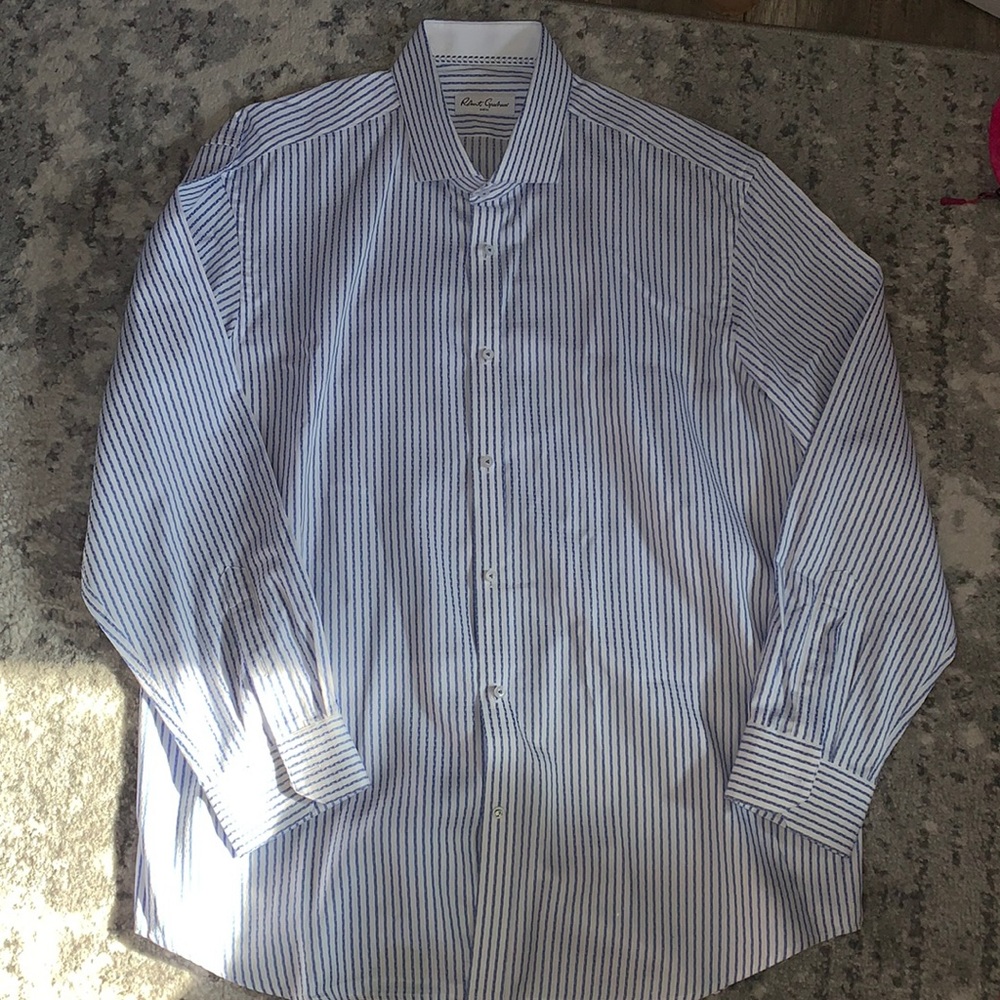 NWOT men’s Robert graham button down shirt